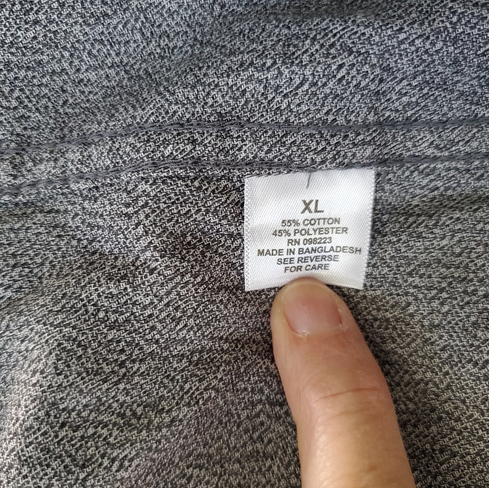 Nice Magellan Outdoors Men's Shirt, XL, Gray, Button Down, Long Sleeves - Picture 3 of 7